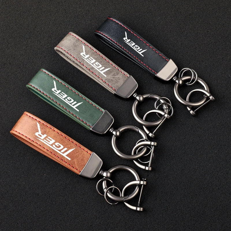 Motorcycle Key Chain Triumph Tiger