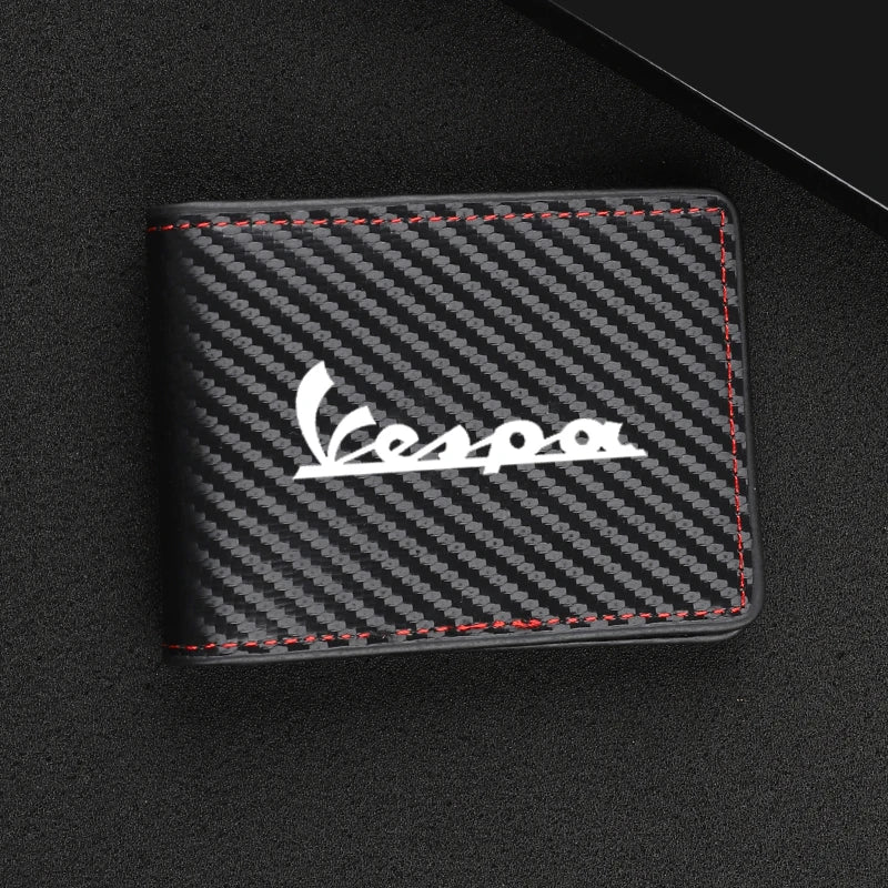 Vespa driver's wallet